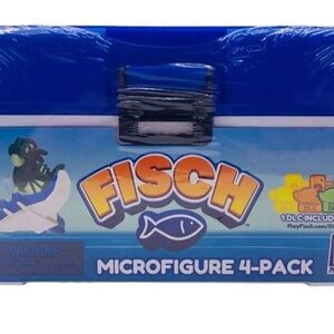 Fisch Blue Microfigure 4-Pack